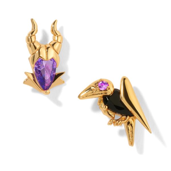 Disney Villains Maleficent studs