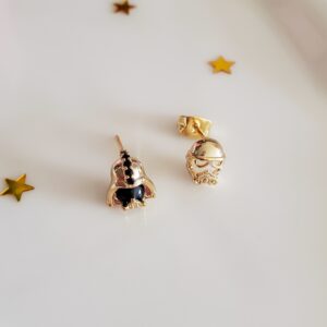 Darth Vader Stud Earrings