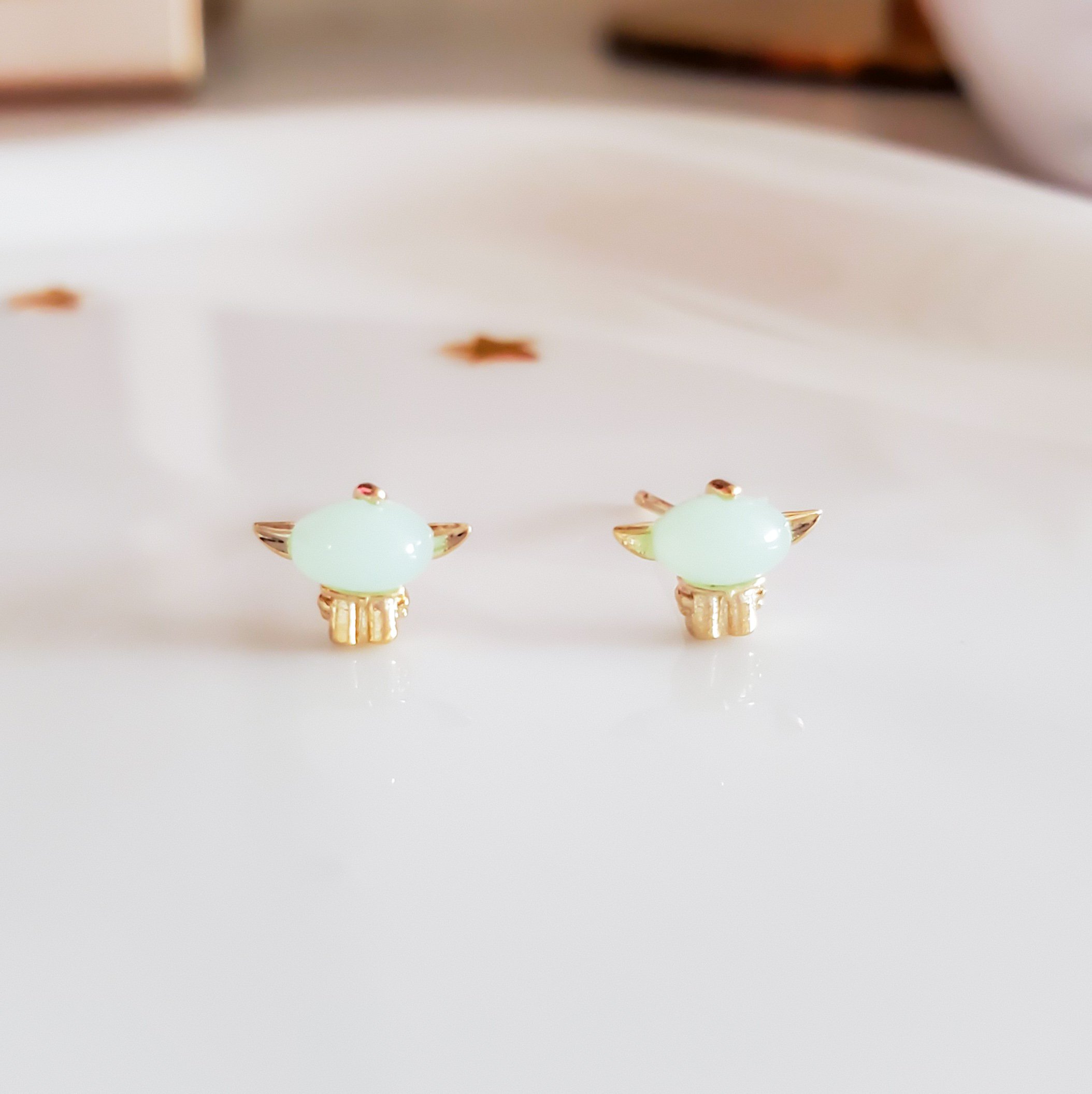 Yoda stud Earrings