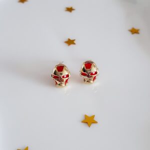 Iron Man Stud Earrings