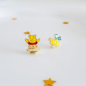 Winnie the Pooh Stud Earrings
