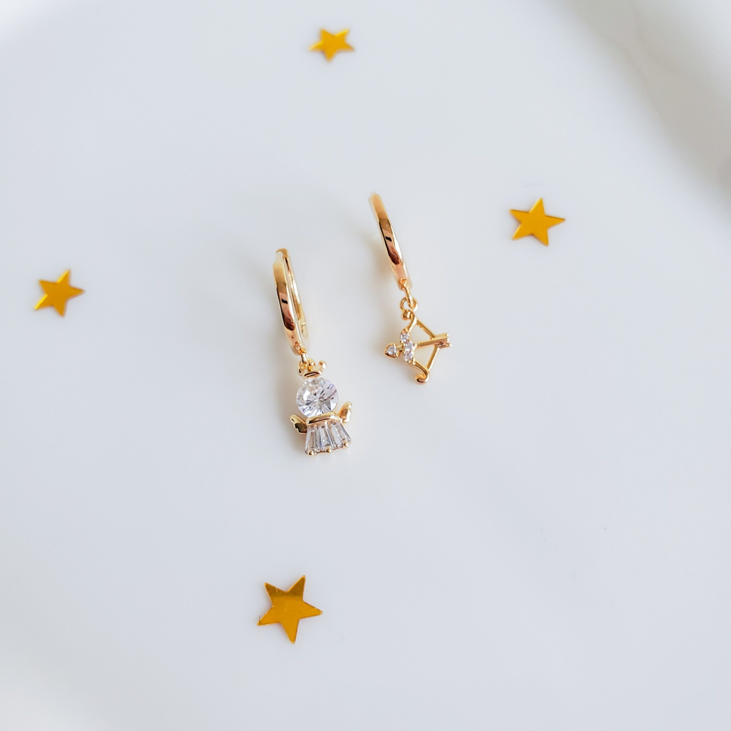 Cupid  Hoop Earrings