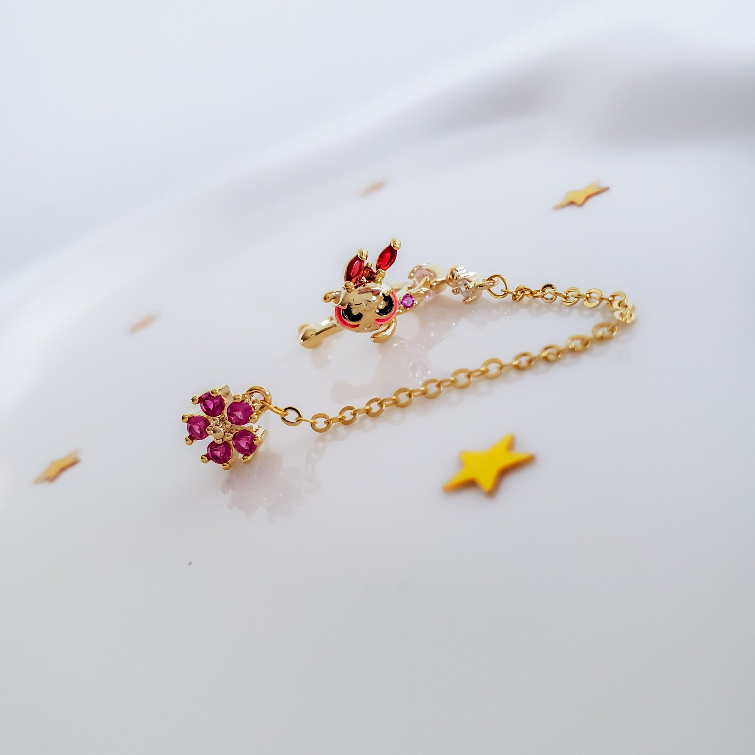 The Powerpuff Girls Blossom Earcuff