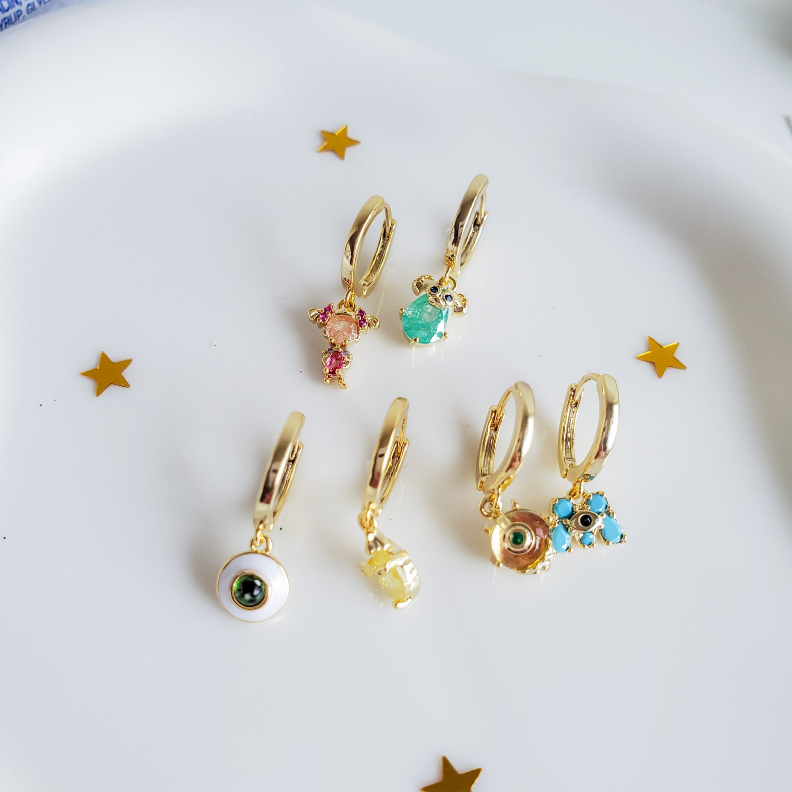 Monsters Inc Hoop Earrings