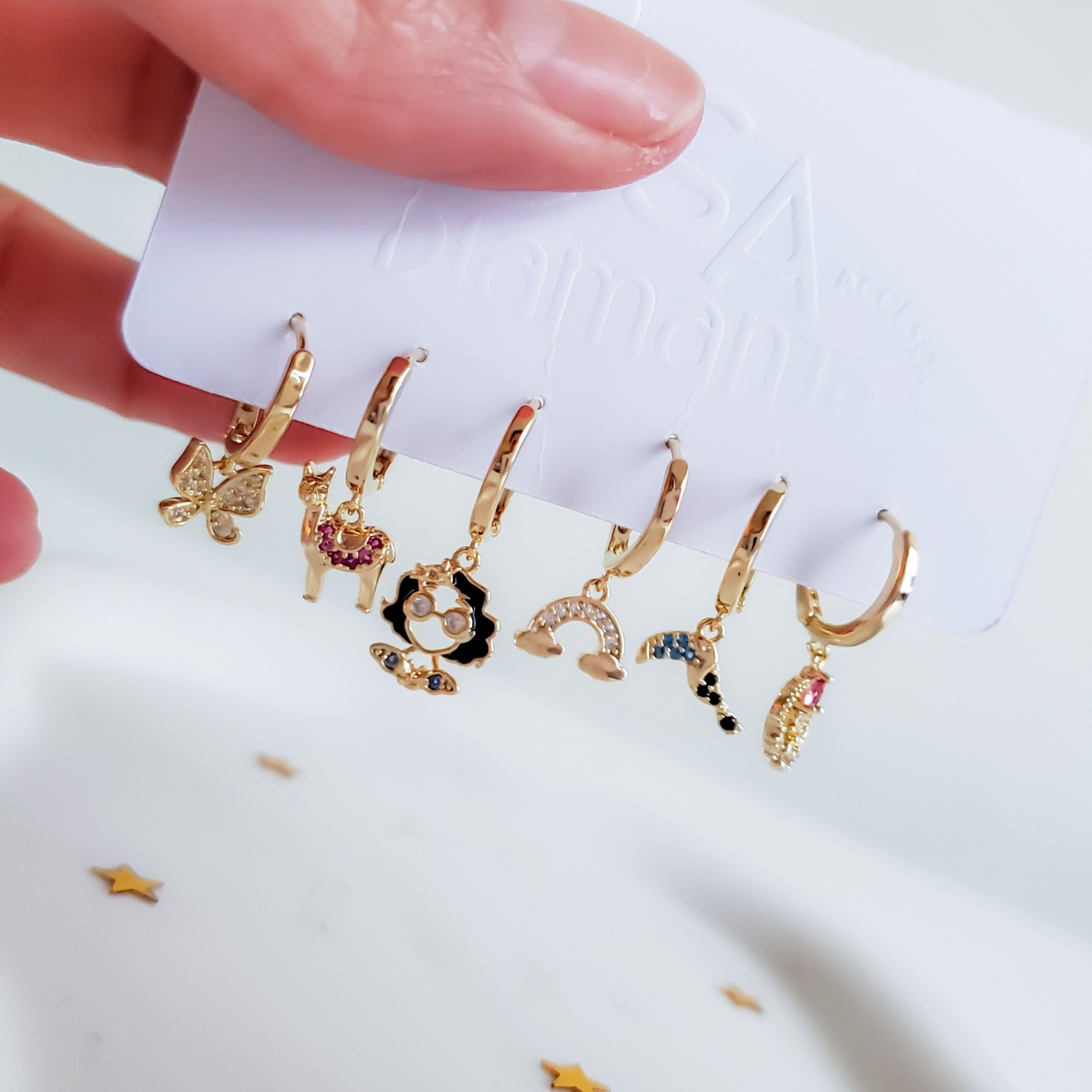 Encanto " Mirabel Madrigal" Gold Earrings